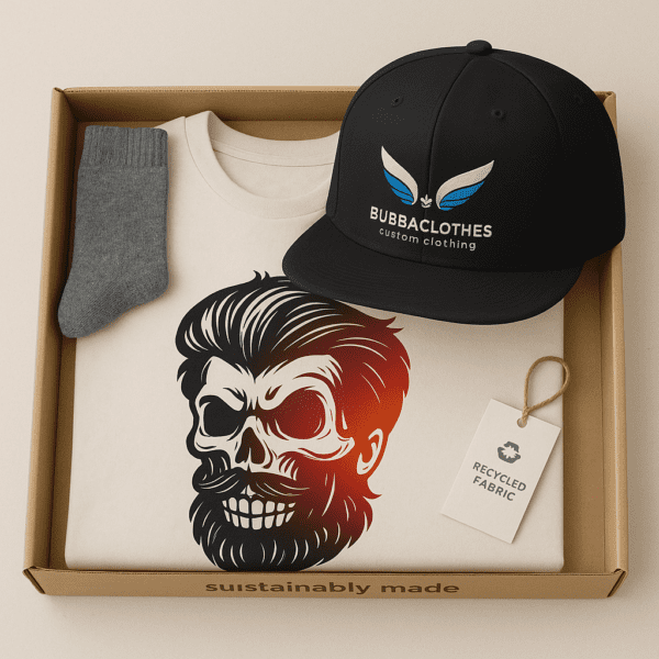 Caja ecológica con ropa sostenible Caja Premium BubbaClothes