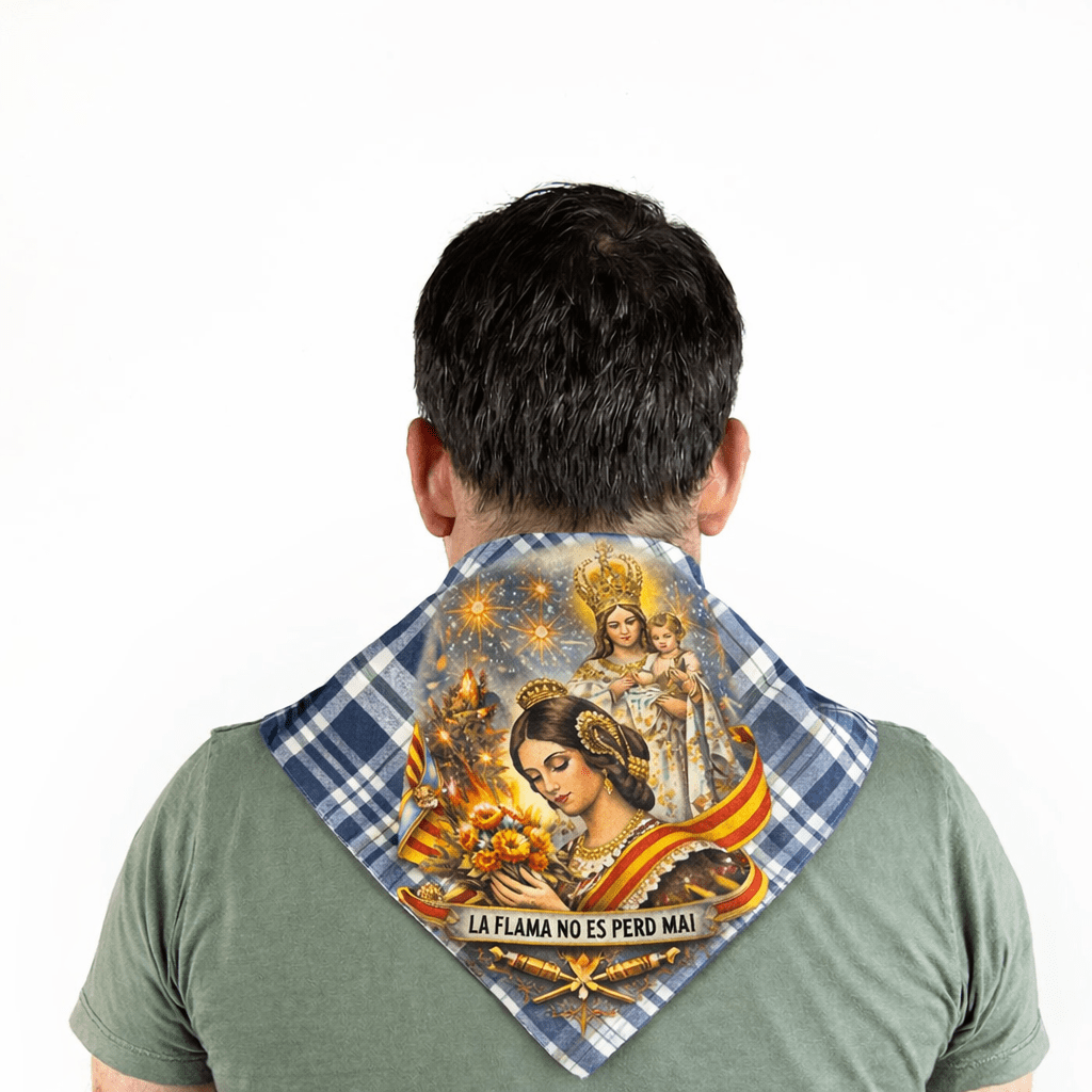 Pañuelo Fallero BubbaClothes – La flama no es perd mai