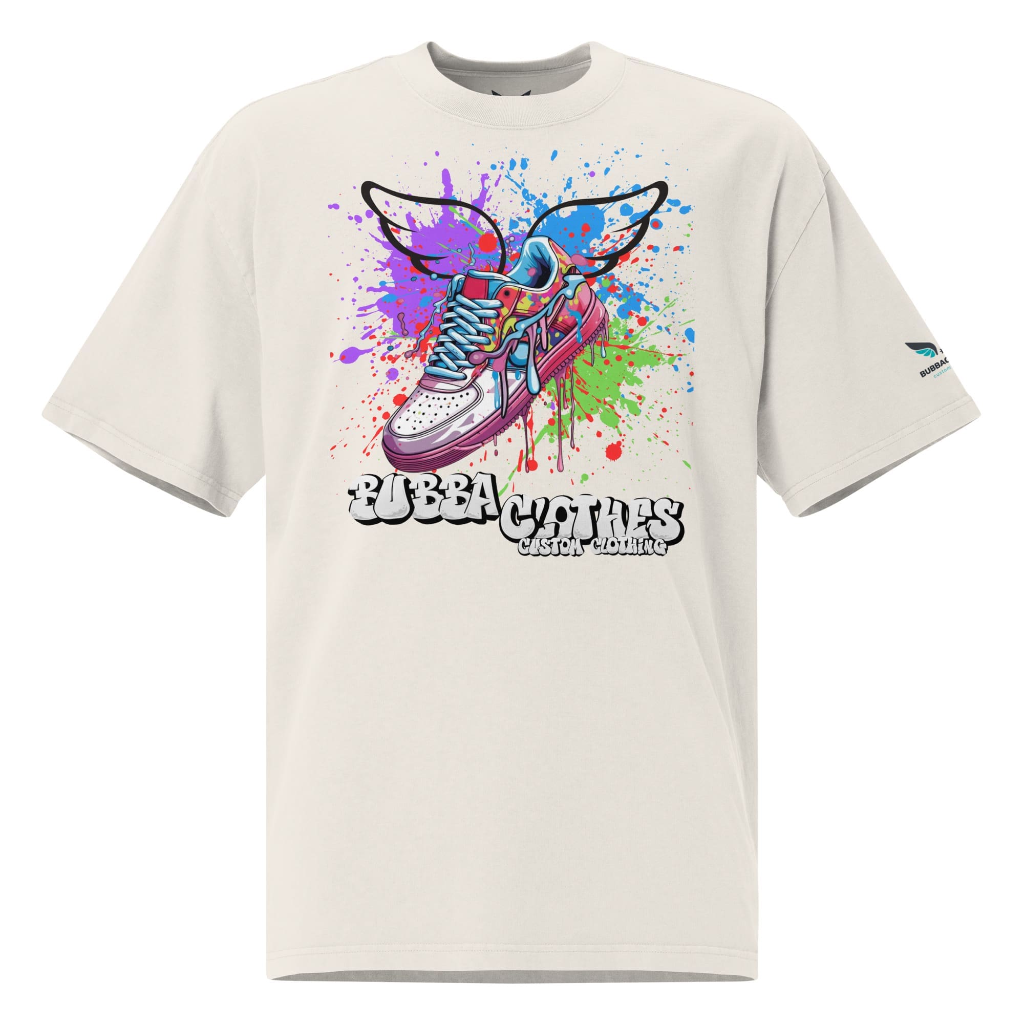 Camiseta oversize ORIGINAL VIBES-BUBBACLOTHES