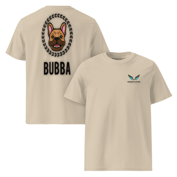 unisex-organic-cotton-t-shirt-desert-dust-front-and-back-695f67818107f Camiseta Legendaria BubbaClothes