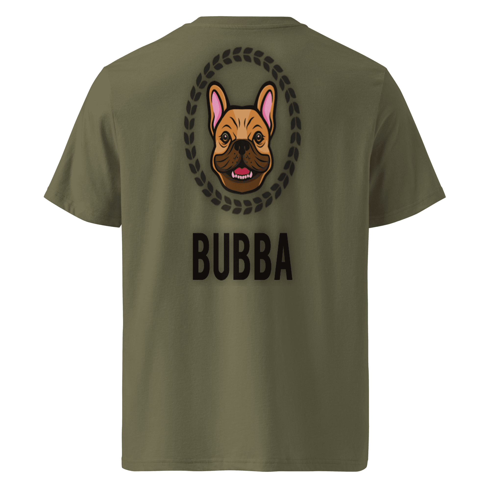 unisex-organic-cotton-t-shirt-khaki-back-695f678180b13 Camiseta Legendaria BubbaClothes