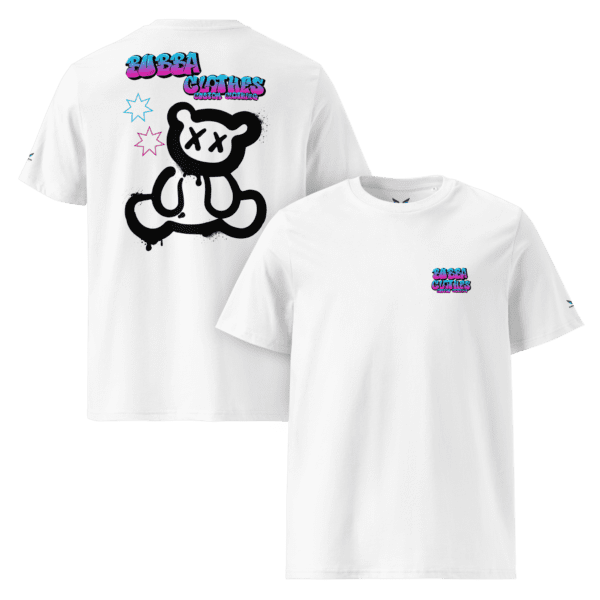 unisex-organic-cotton-t-shirt-white-front-and-back-67e57e39a3781 Camiseta oversize AUTHENTIC BUBBACLOTHES