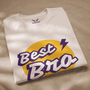 Camiseta oversize ESSENTIAL BEST BRO de BubbaClothes