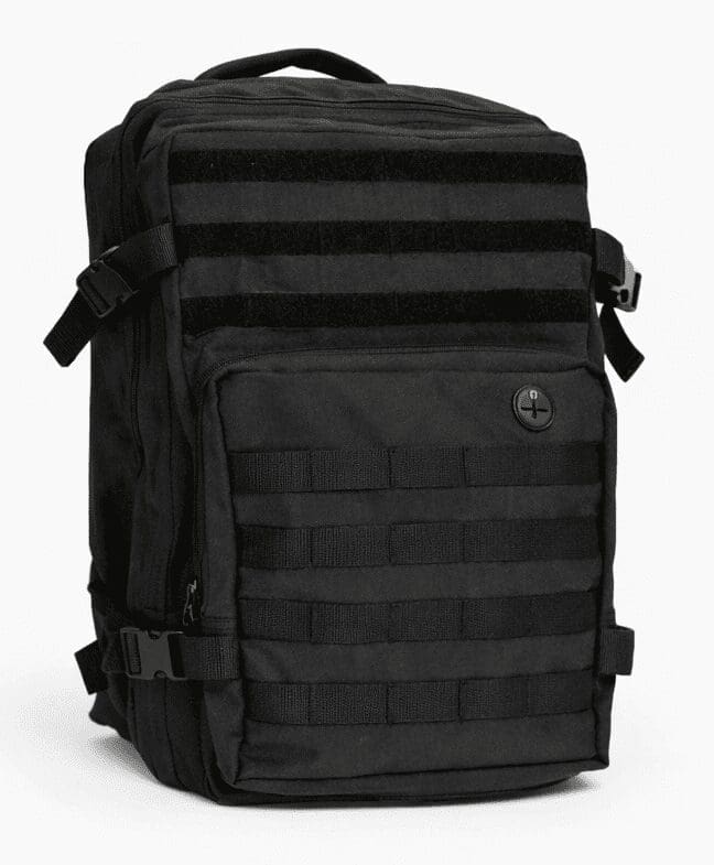 Mochila táctica urbana resistente BubbaClothes - Premium mochila táctica urbana negra BubbaClothes