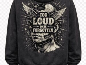 Sudadera Too Loud – Premium Edition sudadera oversize BubbaClothes Too Loud Premium Edition parte delantera since 2024 streetwear
