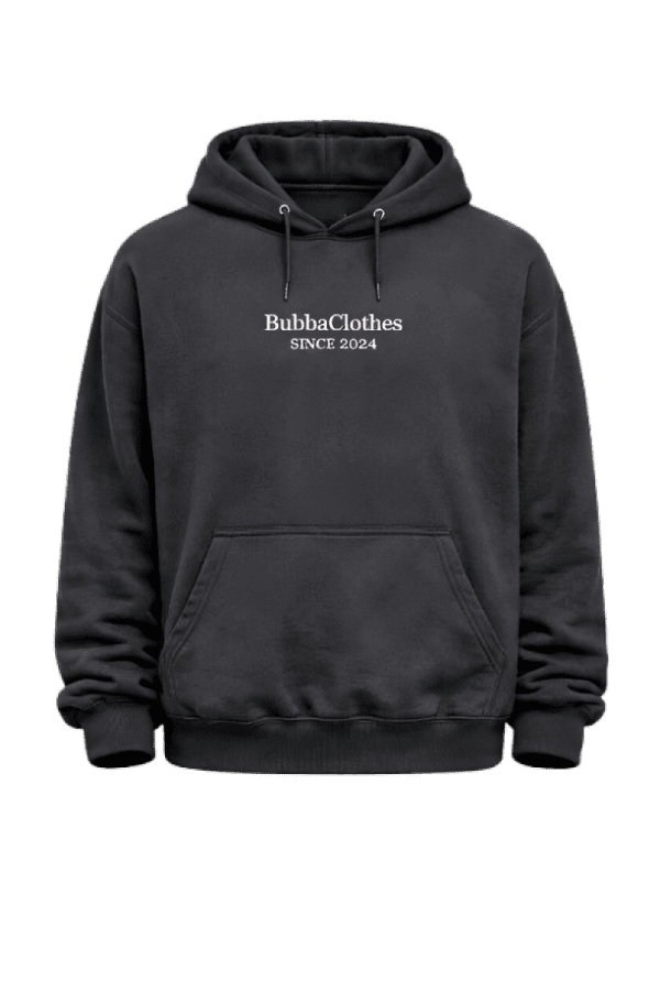 Sudadera BubbaClothes Core Minimal – Premium Hoodie