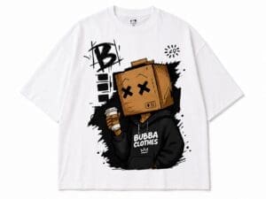 camiseta oversize streetwear BubbaClothes
