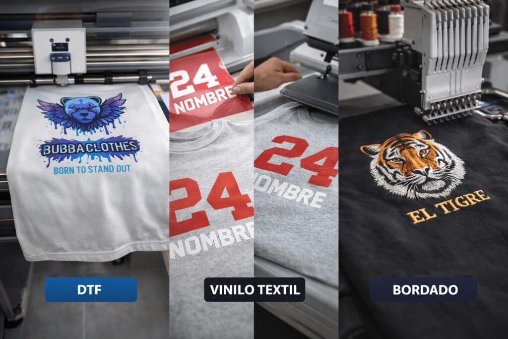 herramienta diseño camiseta BubbaClothes