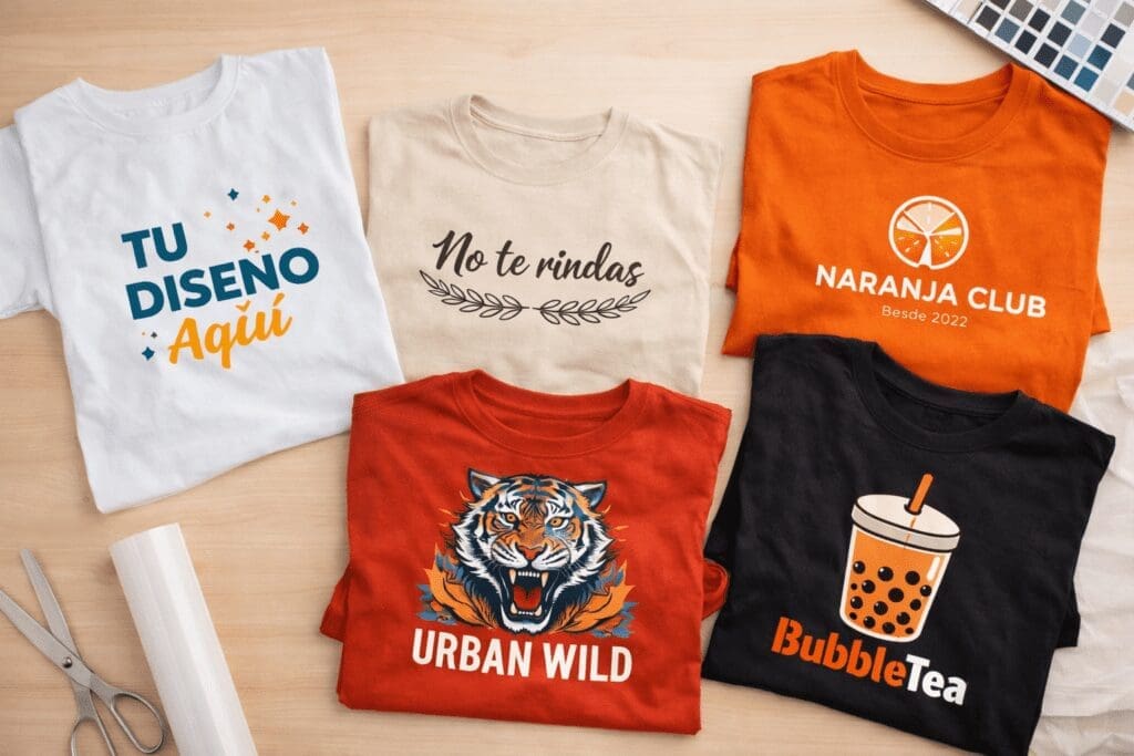 diseñar camiseta personalizada online BubbaClothes