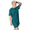 Blue Static – Vestido Camiseta